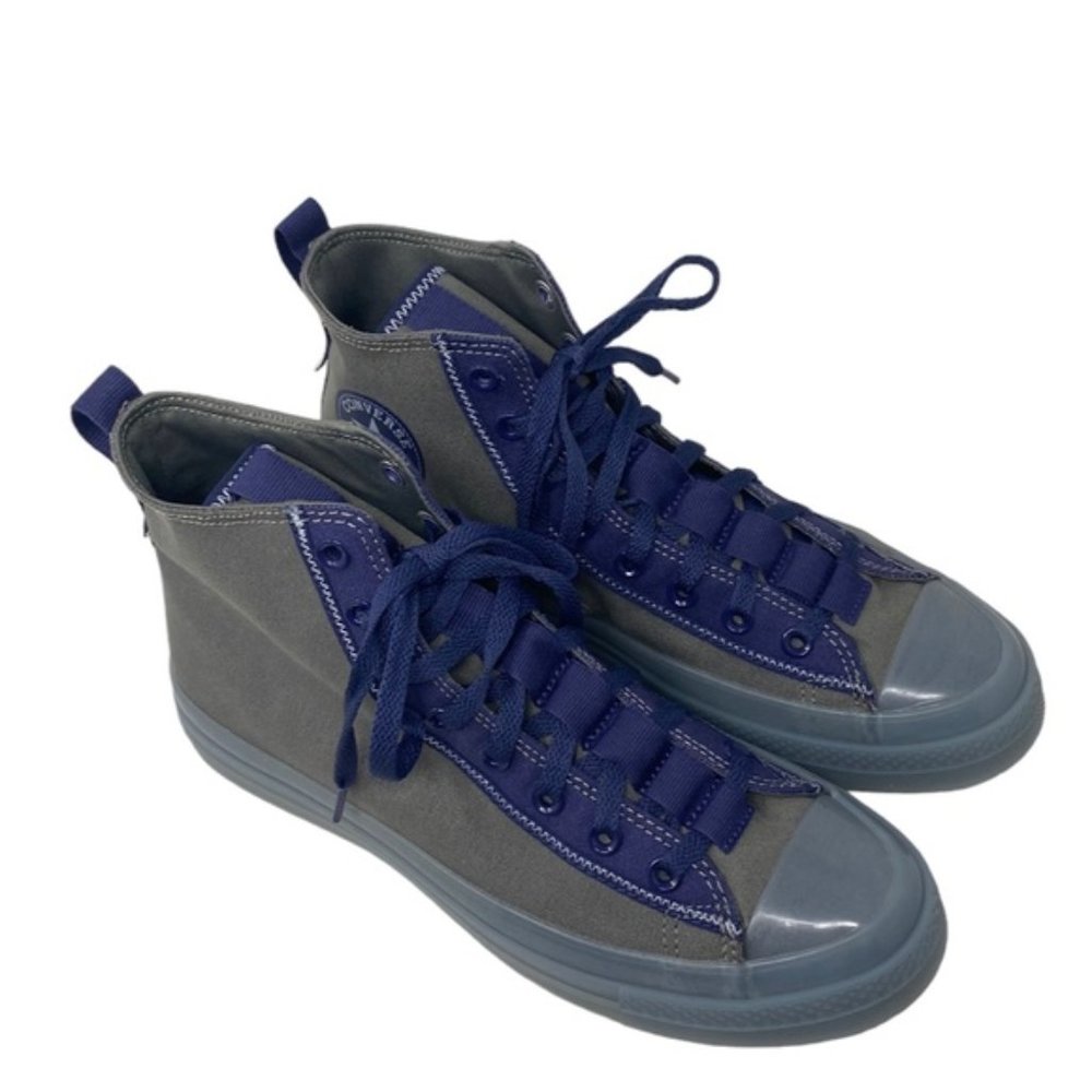 Converse Chuck Taylor CX Shoes Skate Men Size Casual Hi Gray Navy Canvas A05204C - Picture 4 of 10